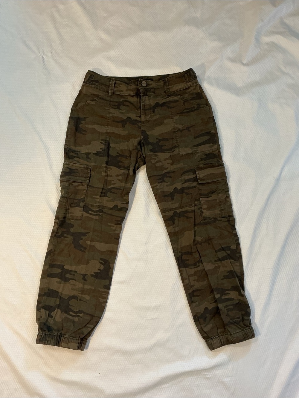 Sanctuary Kids Olive Camo Cargo Joggers